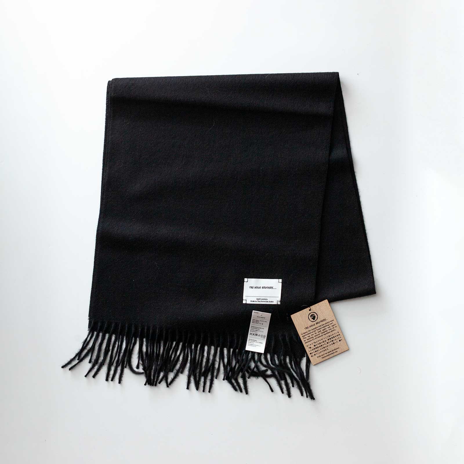 INOUE BROTHERS イノウエブラザーズ Brushed Scarf