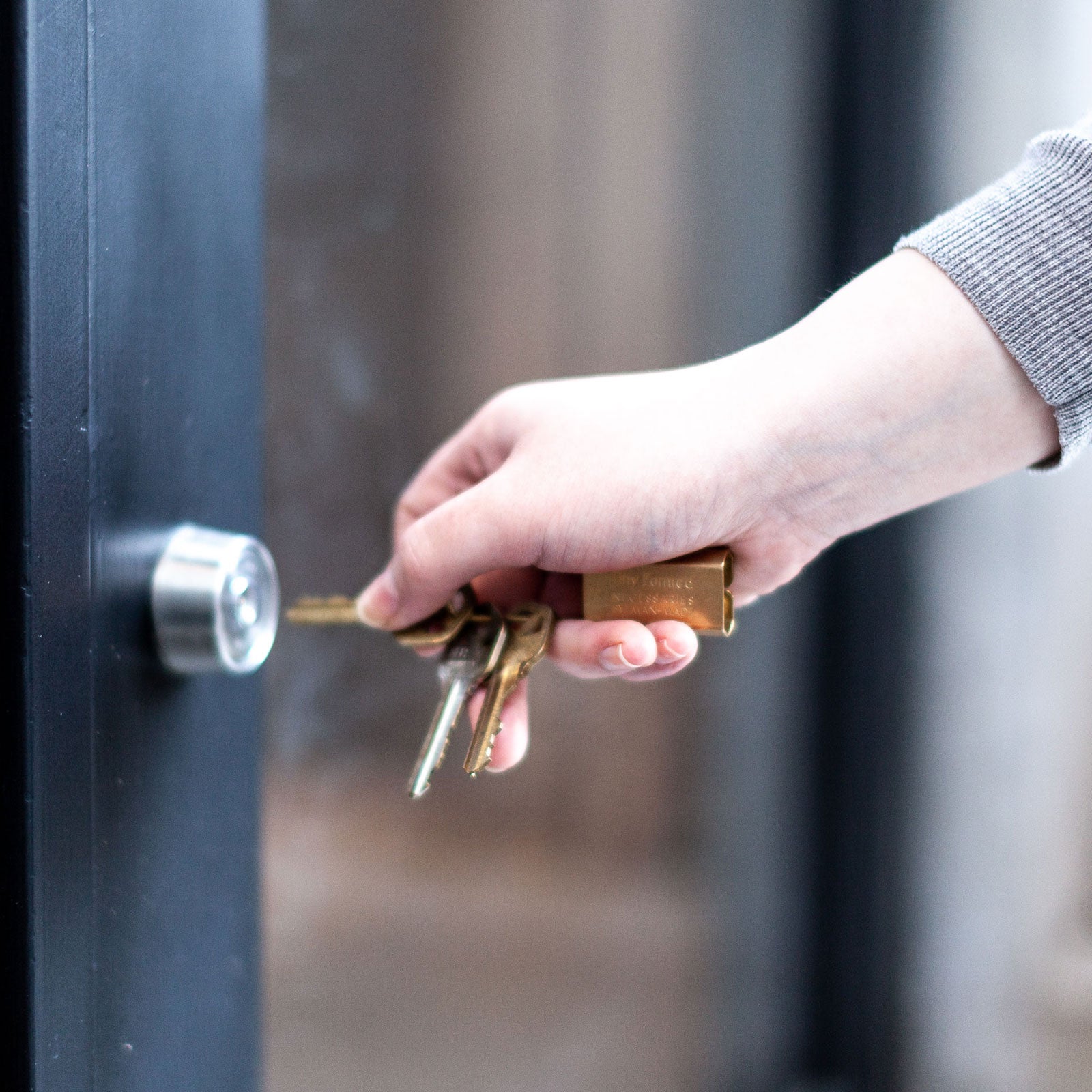 真鍮キーホールド