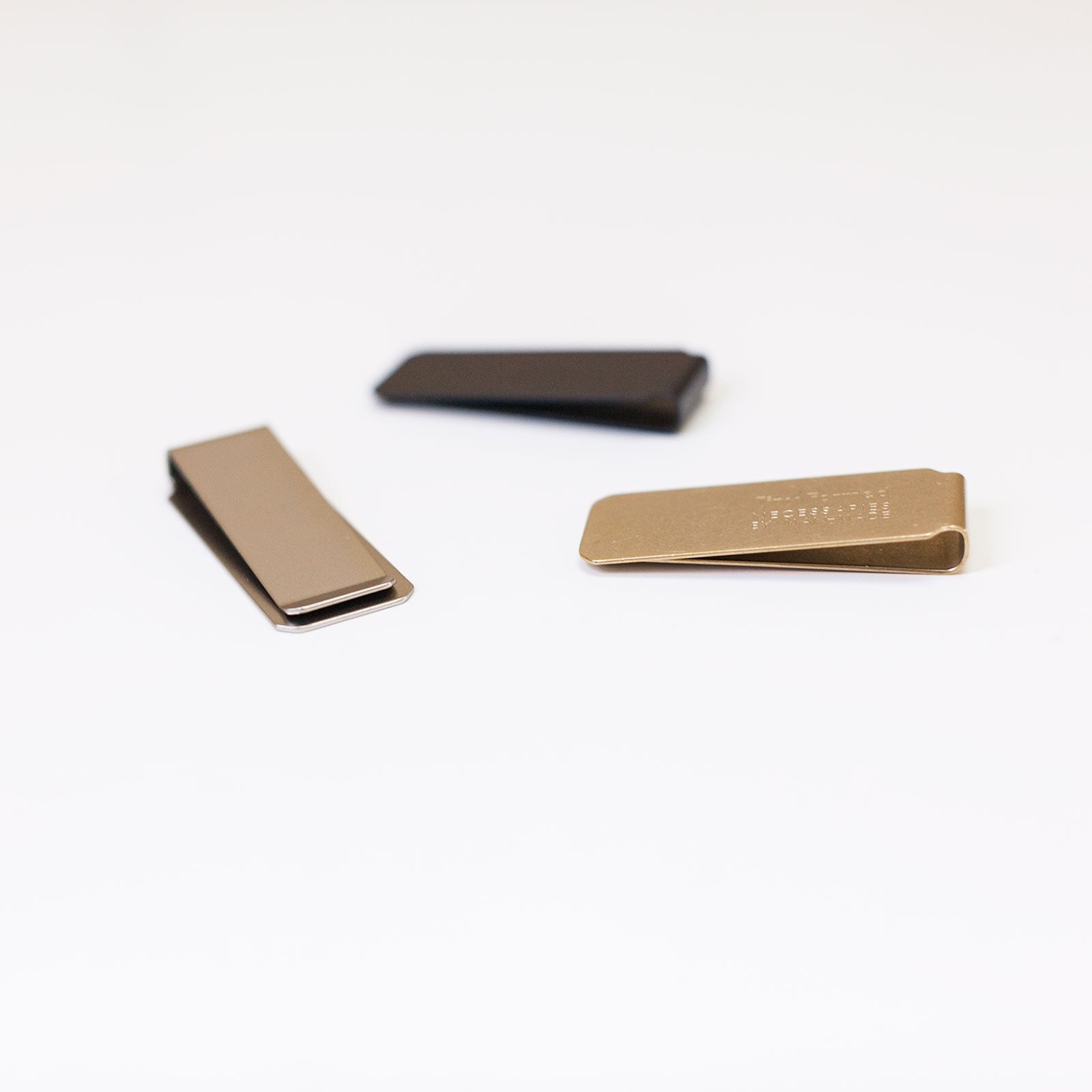 真鍮マネークリップ