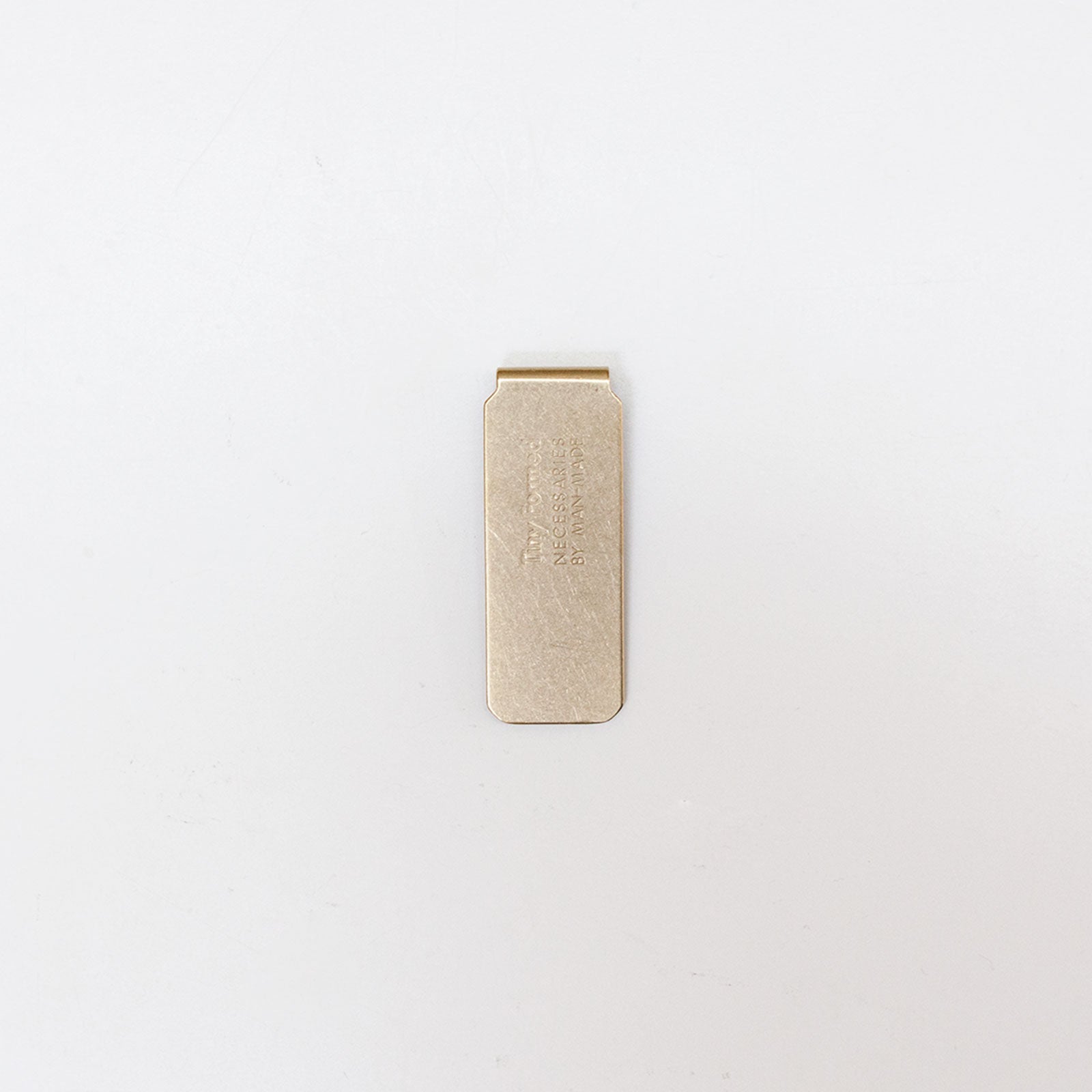 真鍮マネークリップ