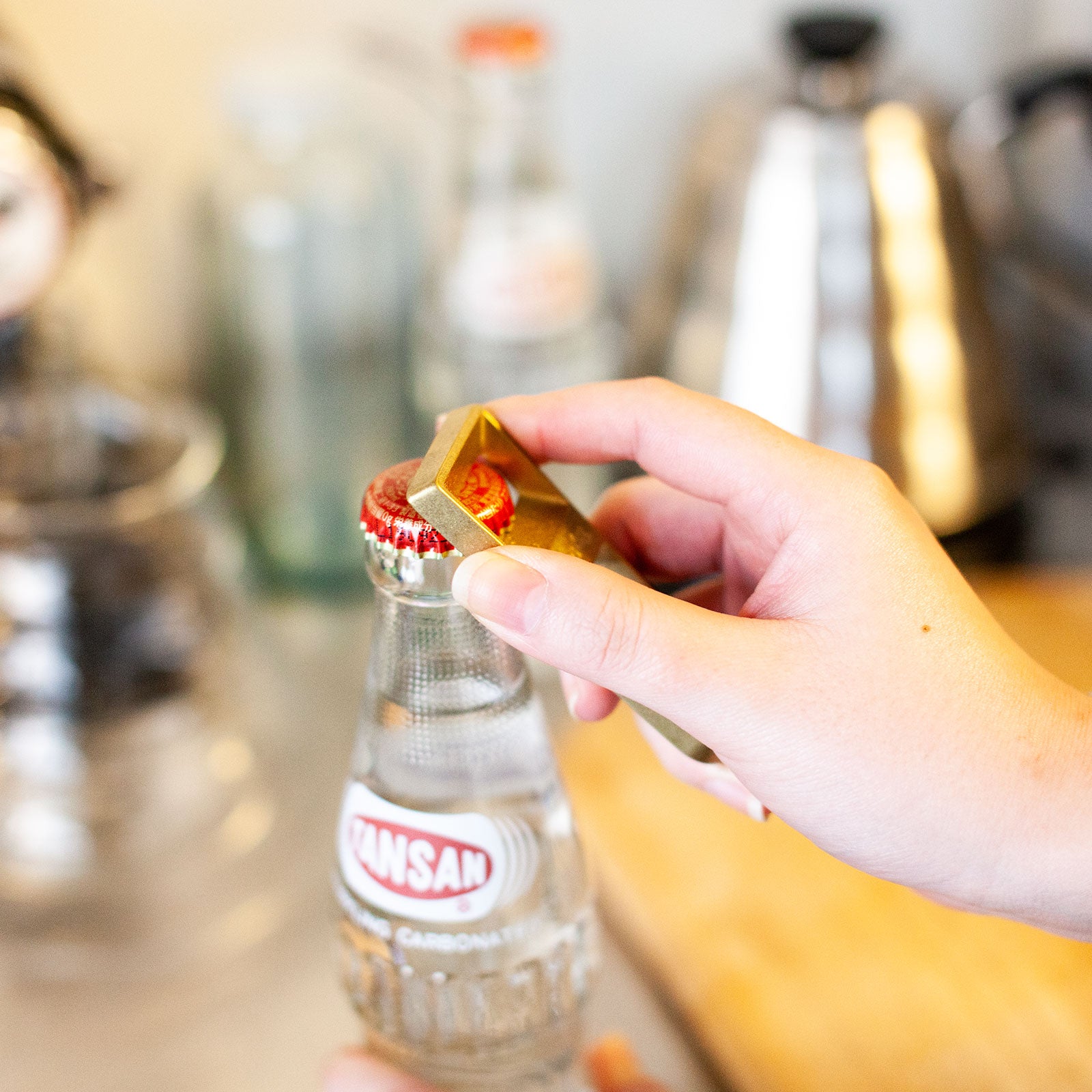 真鍮ボトルオープナー