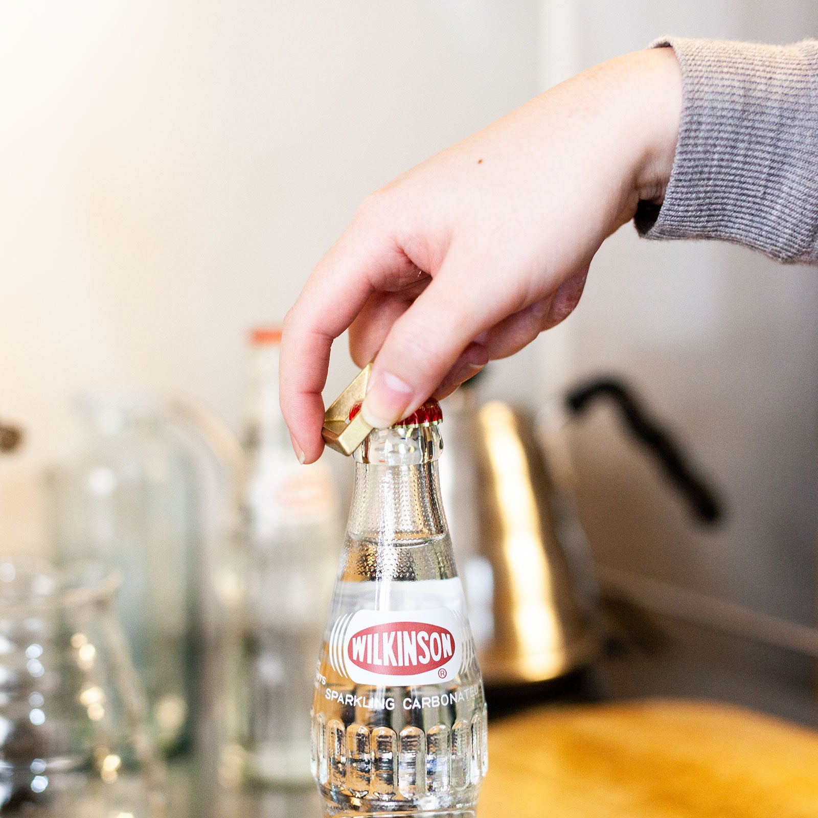 真鍮ボトルオープナー