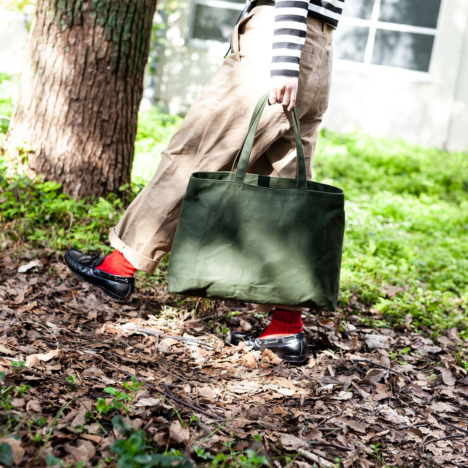 防水帆布 トート L