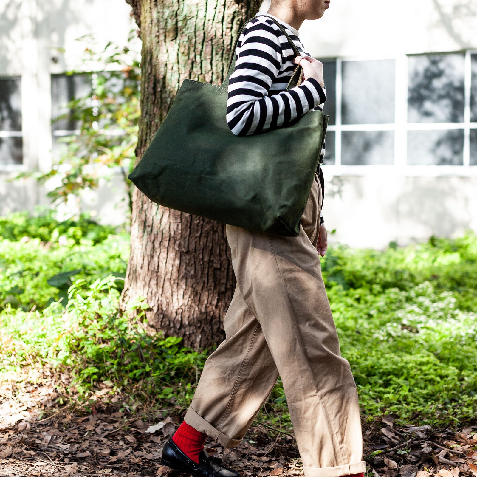 防水帆布 トート L