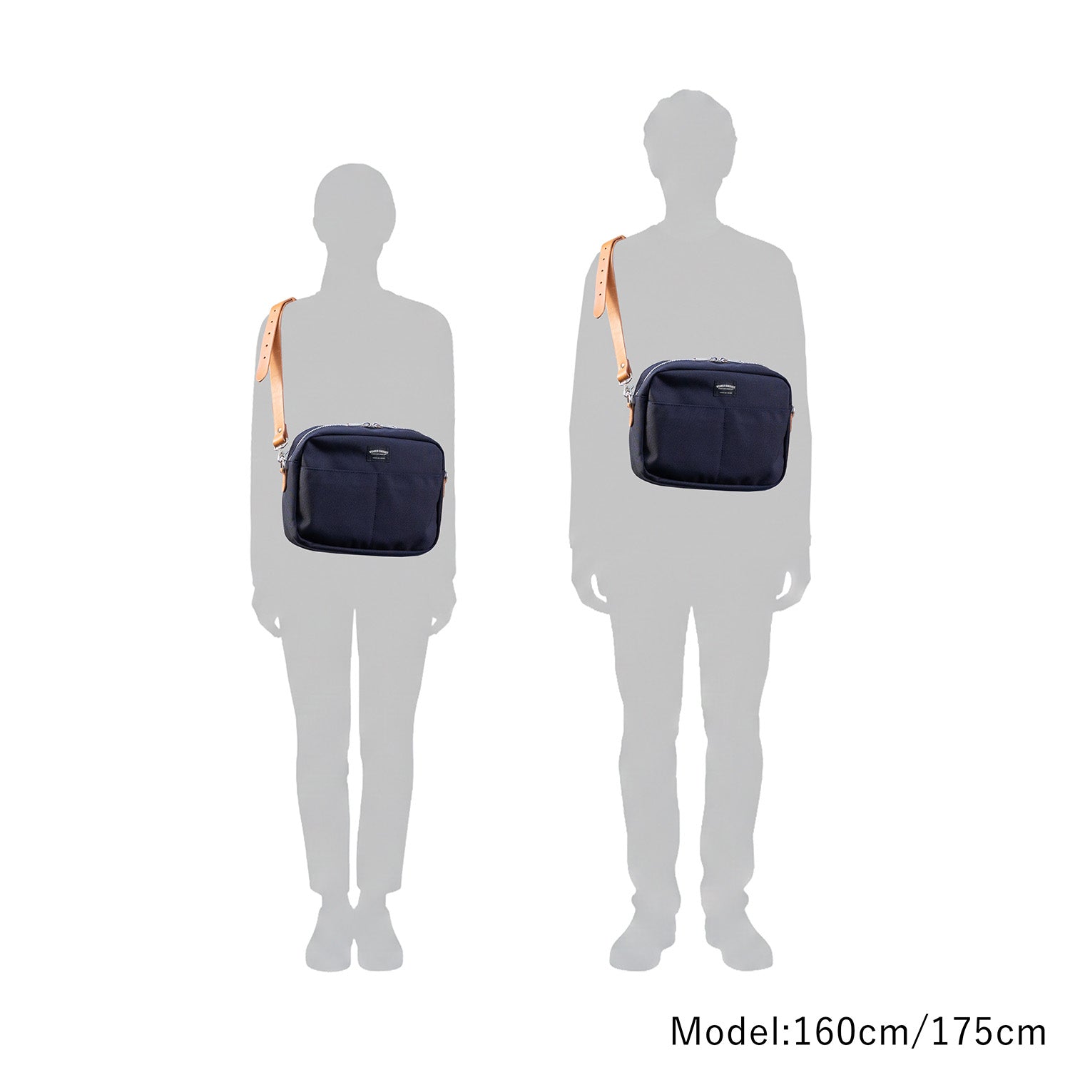 Shoulder Bag M [Men's / Casual Bag] - WONDER BAGGAGE