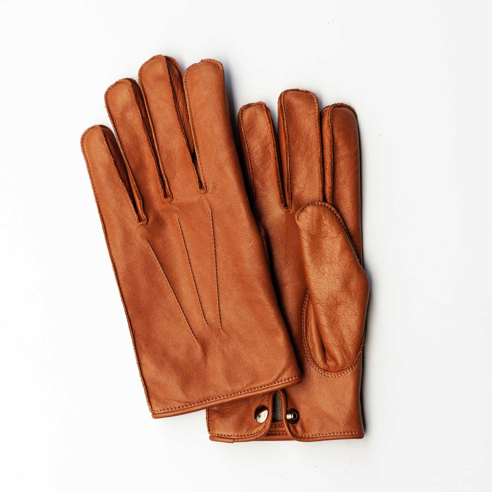 【カシミヤ】WASHABLE LEATER GLOVE-[BUSINESS]