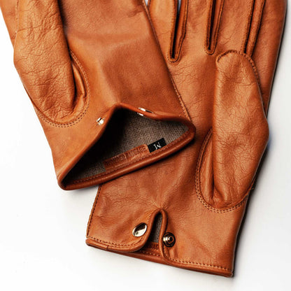 【カシミヤ】WASHABLE LEATER GLOVE-[BUSINESS]